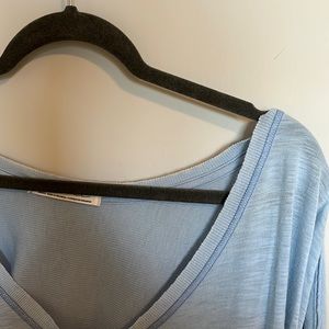 Free people catch waves tunic blue small